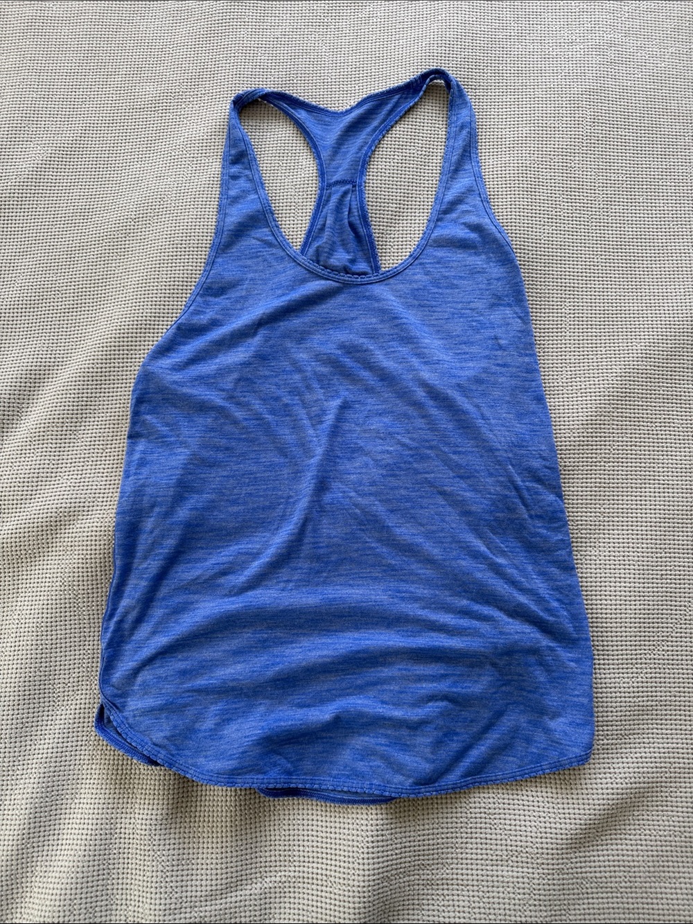 lululemon athletica Blue Racerback Tank
